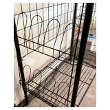 Set of 2 Wire Shelving and Rack Units