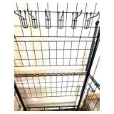 Set of 2 Wire Shelving and Rack Units