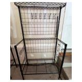 Set of 2 Wire Shelving and Rack Units