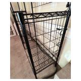 Set of 2 Wire Shelving and Rack Units