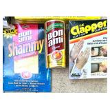 Assorted Household and Workshop Cleaning and Organization Bundle