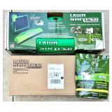 New Lawn Stryper Lawn Striping System with Lawn Spot Repair Kit