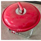 Collection of Outdoor and Garden Tools including Snow Pusher, Rotary Cultivator, a Bodum Fyrkat Charcoal Grill and More