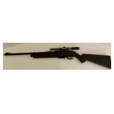 Used .22 Caliber Air Rifle with 4x15 Tasco Scope