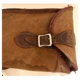 Vintage Rod Caddy and Leather Rifle Sleeve