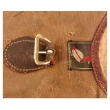 Vintage Rod Caddy and Leather Rifle Sleeve