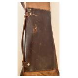 Vintage Rod Caddy and Leather Rifle Sleeve
