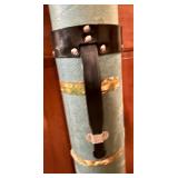 Vintage Rod Caddy and Leather Rifle Sleeve