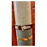 Vintage Rod Caddy and Leather Rifle Sleeve