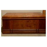 Vintage Cavalier Cedar Chest with Hardwood Finish