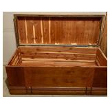 Vintage Cavalier Cedar Chest with Hardwood Finish