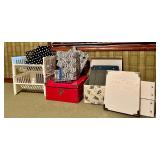 Collection of Decorative Storage Boxes and Organizers