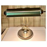 Brass Bankers Desk Lamp with Classic Design