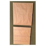 Pair of Framed Dog Prints: French Basset and Foxhound