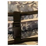 Foldable Guest Bed with Floral Mattress