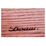 Vintage Wooden Cabinet with Mesh Doors and Drawer