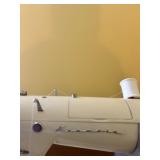 Vintage Kenmore Model 54 Sewing Machine with Wooden Cabinet