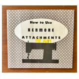 Vintage Kenmore Model 54 Sewing Machine with Wooden Cabinet