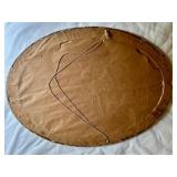 Antique Oval Framed Portrait of Two Children