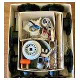 Collection of Vintage Sewing and Decorative Tins