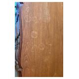 Vintage Wooden Dresser with Ornate Handles