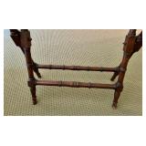 Vintage Drop-Leaf Dining Table with Folding Legs