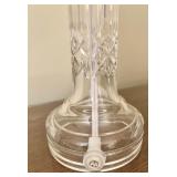 Pair of Vintage Glass Tyrone Table Lamp Bases