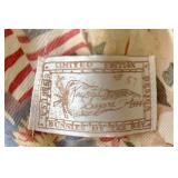 Limited Edition Angel Bunny Figurine with Wicker Baskets and Chair Set