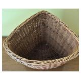 Limited Edition Angel Bunny Figurine with Wicker Baskets and Chair Set