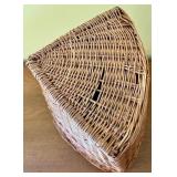 Limited Edition Angel Bunny Figurine with Wicker Baskets and Chair Set