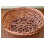 Limited Edition Angel Bunny Figurine with Wicker Baskets and Chair Set