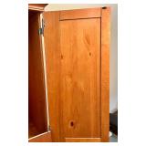 Wooden Entertainment Armoire Cabinet with Double Doors