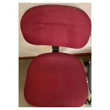 Set of 2 Office Chairs with Adjustable Height