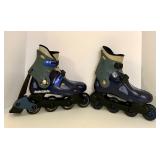 Pair of Rollerblade Roller Skates with Adjustable Straps