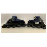 Pair of Rollerblade Roller Skates with Adjustable Straps
