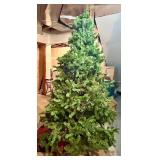 Pre-Lit Artificial Christmas Tree with Star Topper and Storage Bag