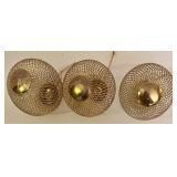 Christmas Themed Decoration Set with Poinsettia Plate and Sleigh