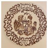 Set of 6 Collectible Decorative Plates from 1967 to 1981