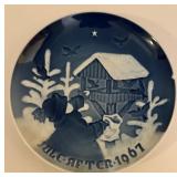 Set of 6 Collectible Decorative Plates from 1967 to 1981