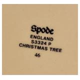 Set of 9 Spode Christmas Tree Mugs S3324 P England