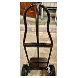 Steel Folding Hand Truck with Rubber Wheels