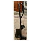 Steel Folding Hand Truck with Rubber Wheels