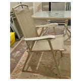 Outdoor Patio Set with Glass Table and 2 Chairs