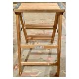 Wooden Folding 2 Step Stool