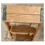 Wooden Folding 2 Step Stool