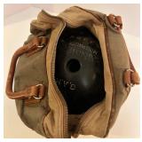 Vintage 1969 Brunswick Bowling Set with Two Bags and Shoes