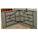 Office Star 6-Foot Folding Table with Metal Legs