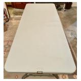 Office Star 6-Foot Folding Table with Metal Legs