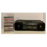 Sony CFS-212 Radio Cassette-Corder with CD Music Collection