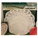 Assorted Decorative Table Doilies and Leaves Collection